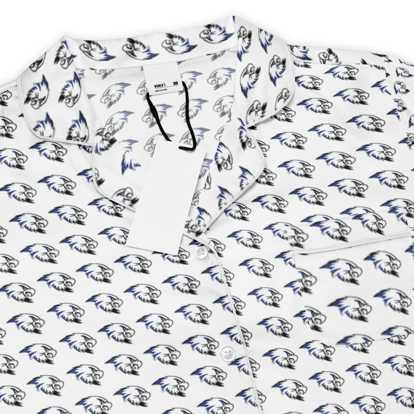 Women’s long sleeve pajama top - Eagle Head