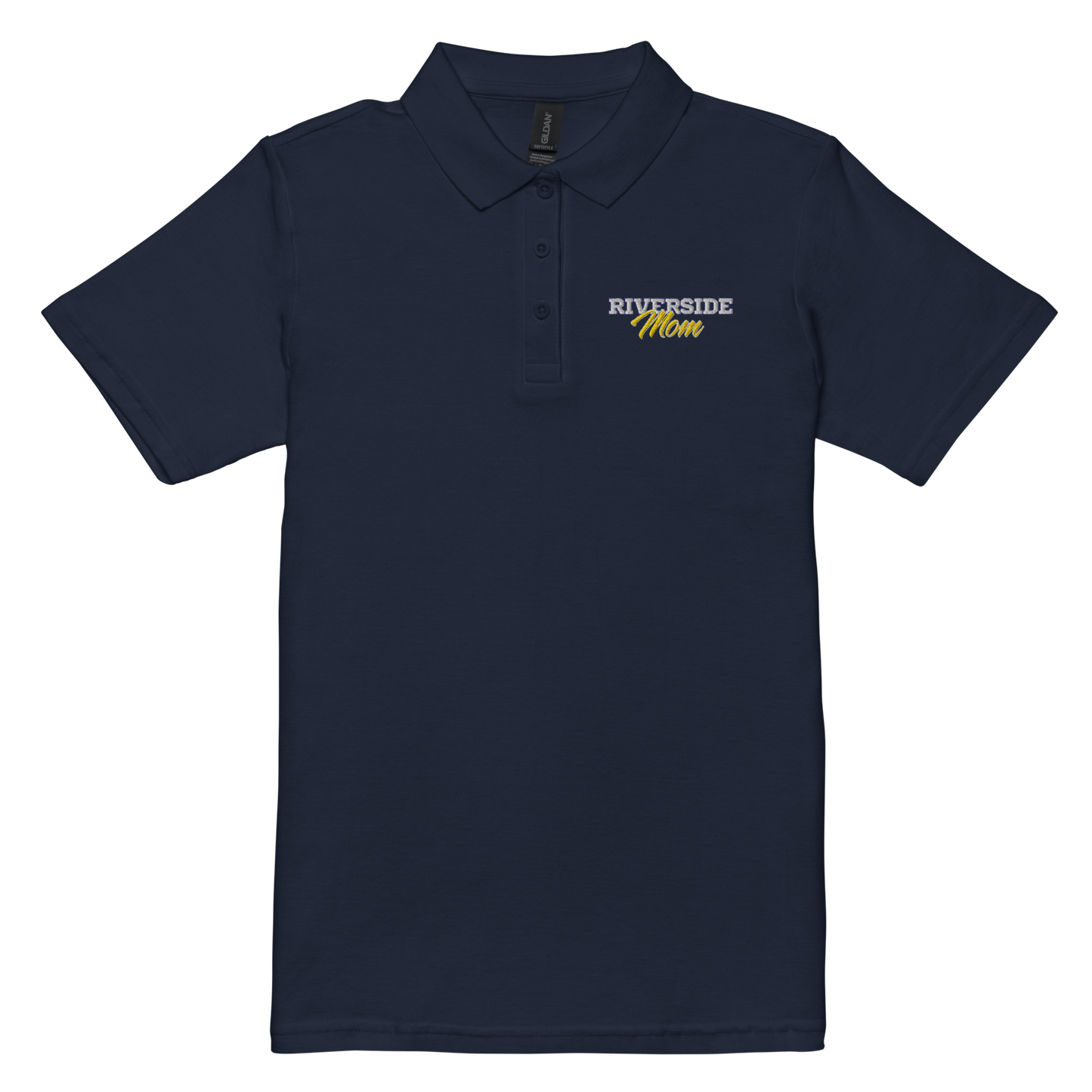 Women’s pique polo shirt - Riverside Mom