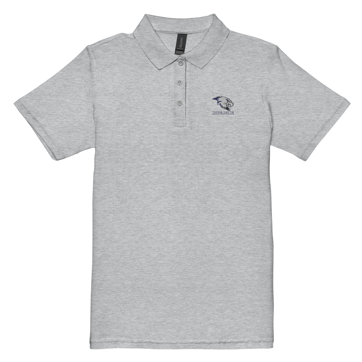 Women’s pique polo shirt - Eagle Head