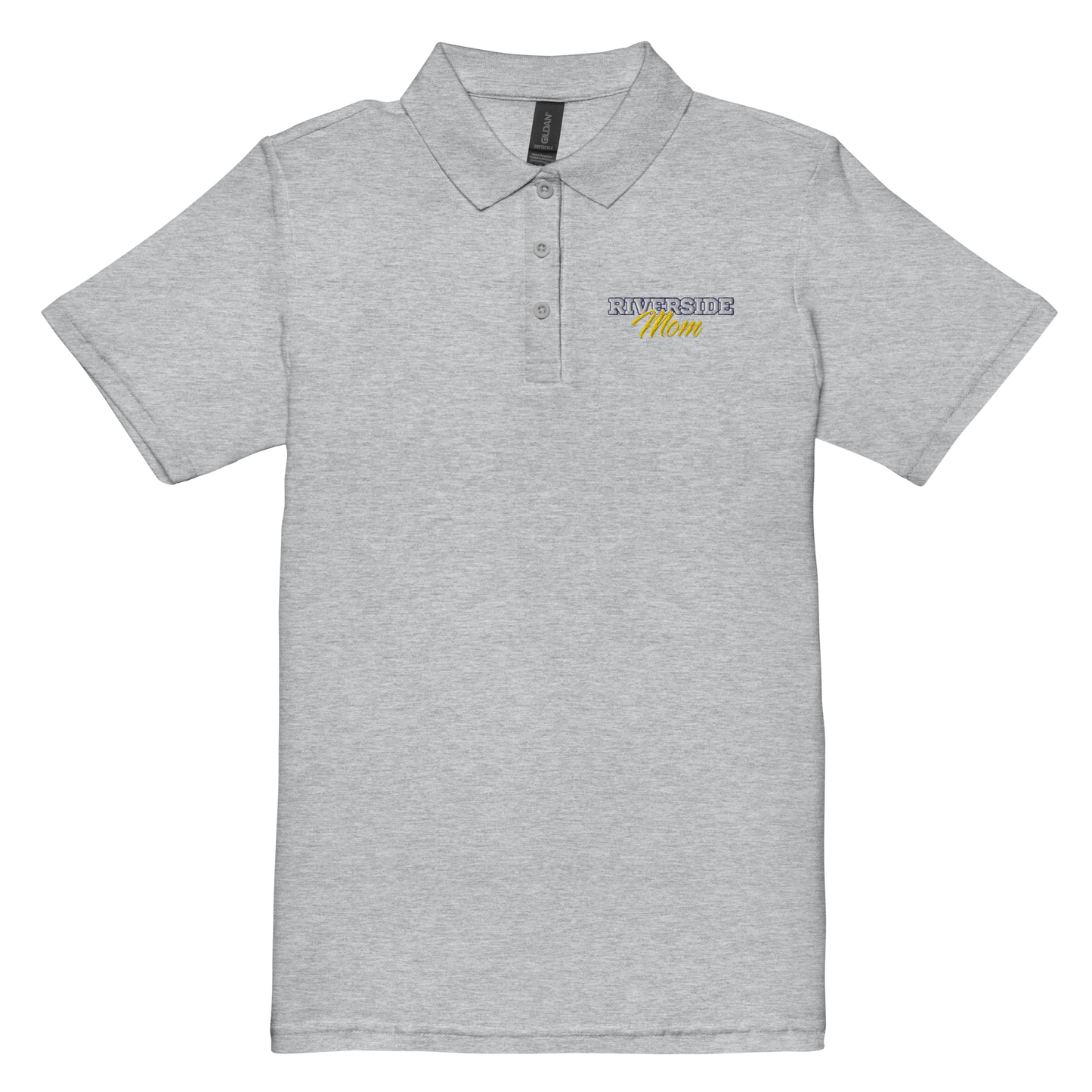 Women’s pique polo shirt - Riverside Mom